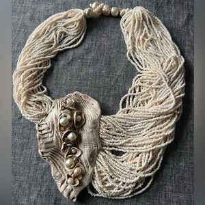 Vintage, Victorian era inspired statement necklace